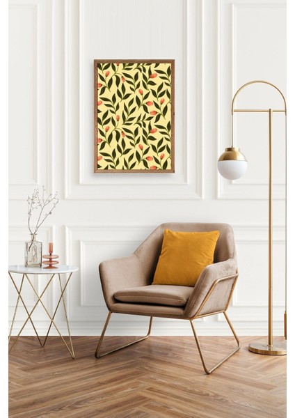 Yapraklar Ahşap Çerçeveli Tablo fiyatları