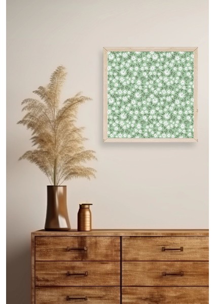 Çiçekler Ahşap Çerçeveli Tablo fiyatları