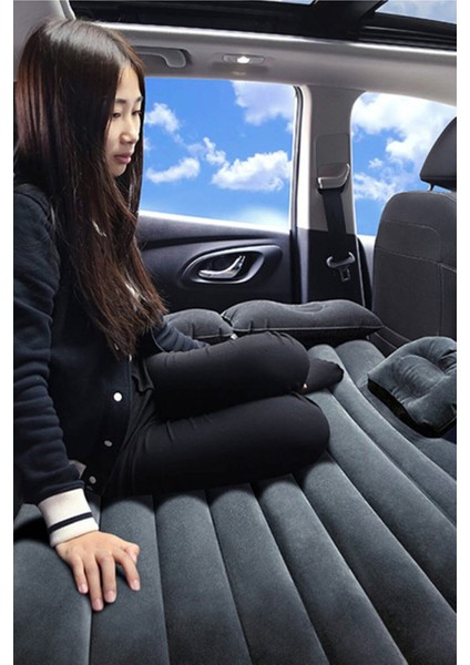 Şişme Araba Koltuğu Yatağı Otomobil Arka Koltuk Için Şişme Yatak
