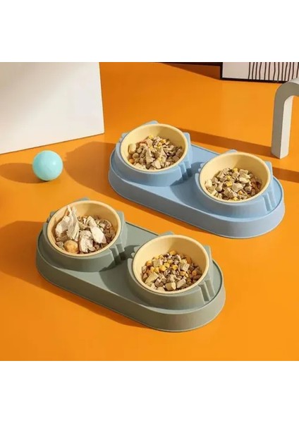 Çift Bölmeli Mama ve Su Kabı modelleri