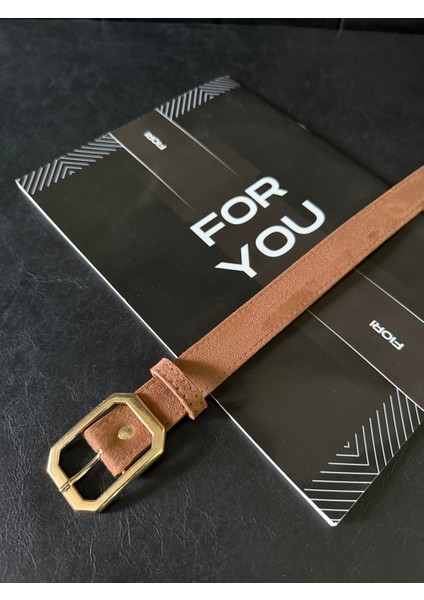 Köşeli Toka Kadın Kemeri, Pantolon Kemeri, Ceket Kemeri, Elbise Kemeri