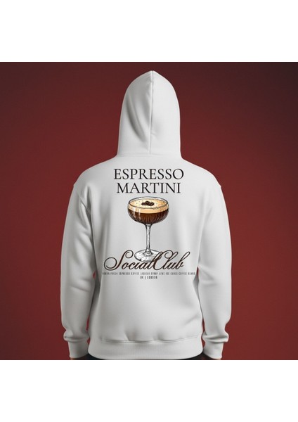 Kapşonlu 3 Iplik Kokteyl Oversize Sweatshirt - Unisex Rahat Kalıp, Sokak Modası, Günlük Stil