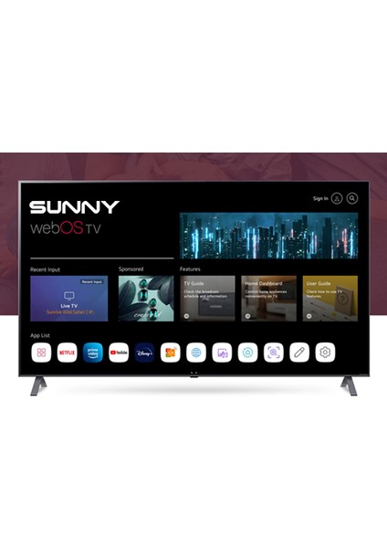 SN60LEDM-W02M Ultra Hd (4k) Tv modelleri