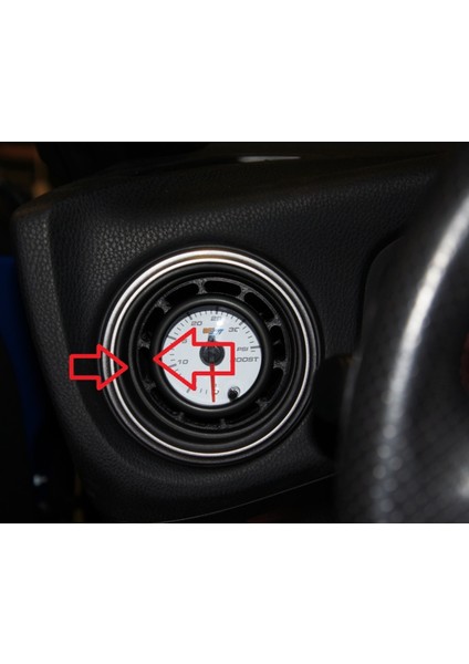 Subaru Brz ve Scion Fr-S 52 mm Havalandırma Pod Braketi Abs Baskı 00584UYUMLU