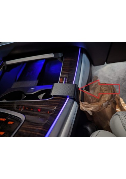 2024 Bmw X5 Uyumlu Çöp Torbası Tutma Braketi Abs Baskı 01390