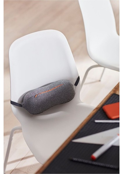 Gri Çok Yönlü Boyun ve Bel Yastığı 11,5X28 Cm, Konfor ve Destek Sunar fiyatları