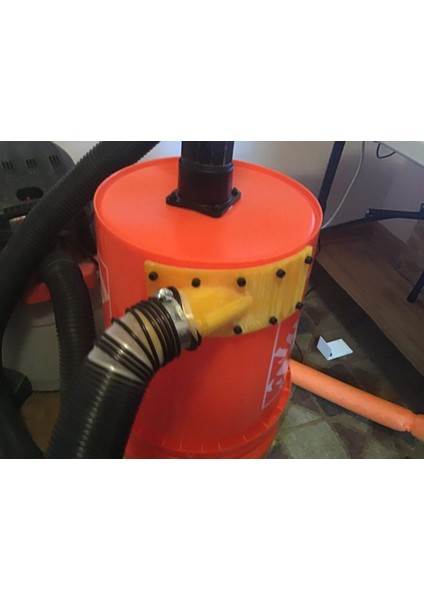 5 Galon Siklon Toz Toplayıcı Parça Plastik Uyumlu