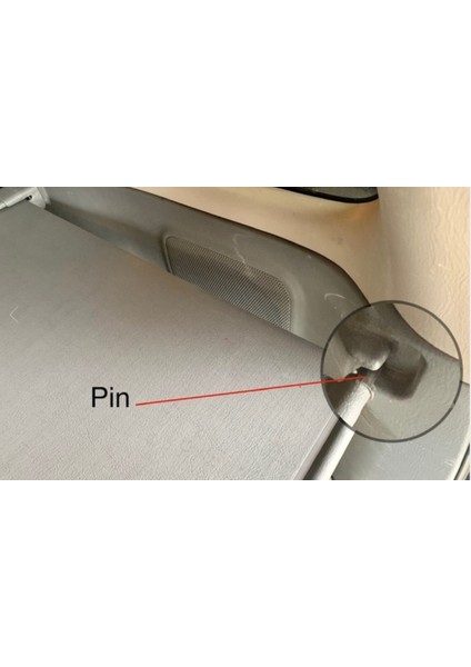 Nissan Xterra Uyumlu Pandizot Perdesi Pini Abs Baskı 2 Adet 00191