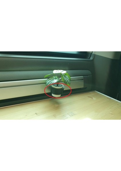 Adaptör Vw California T61 Karavan Çiçek Tutucu Plastik Abs Baskı 00294