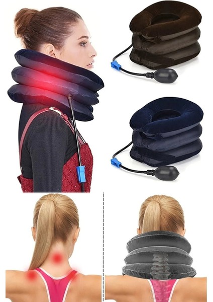 3 Katlı Ortopedik Boyun Destek Yastığı, Rahat Oturma ve Boyun Sağlığı