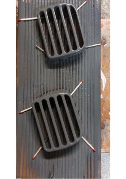 Renault Clio Iı Orta Klima Kalorifer Izgarası 2 Adet Abs Baskı 00201 fiyatları