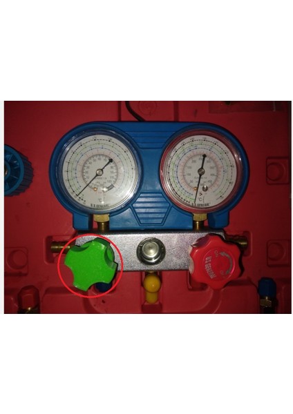 Gemi Için Klima Manifoldu Gösterge Düğmesi Abs Baskı 00337 Uyumlu