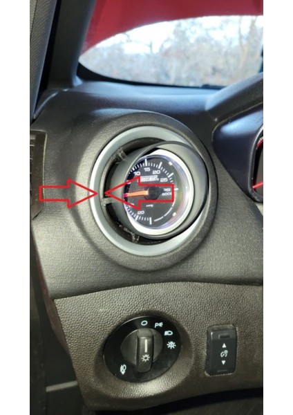 Fiesta St Havalandırma Pod Braketi 52MM Abs Baskı 01256