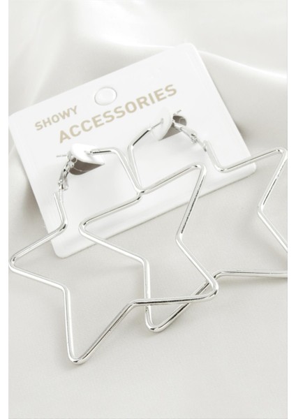 Yıldız Metal Küpe