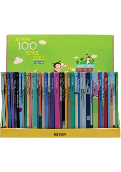 Ilköğretim 100 Temel Eser - 40 Kitap Takım