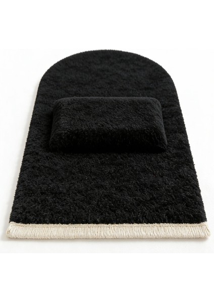 7 cm Ortopedik Orta Süngerli Diz Ağrıtmaz Peluş Seccade Namazlık