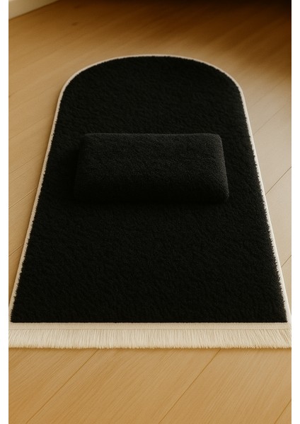 7 cm Ortopedik Orta Süngerli Diz Ağrıtmaz Peluş Seccade Namazlık