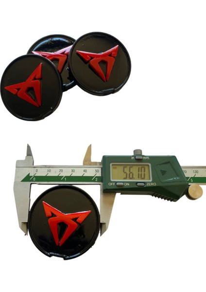 Cupra Logolu Jant Göbeği Kırmıcı 55 mm fiyatları