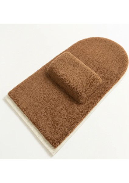 7 cm Ortopedik Orta Süngerli Diz Ağrıtmaz Peluş Seccade Namazlık