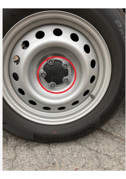 Ford Maverick Uyumlu Jant Göbeği Kapağı Abs Baskı 00332