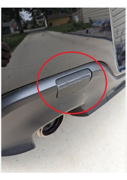 GR86 Arka Çeki Kancası Kapağı Abs Baskı 00324