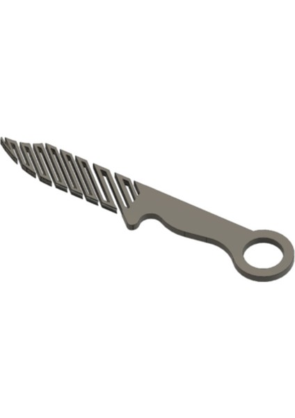 Airsoft Ringed Fırlatma Bıçağı