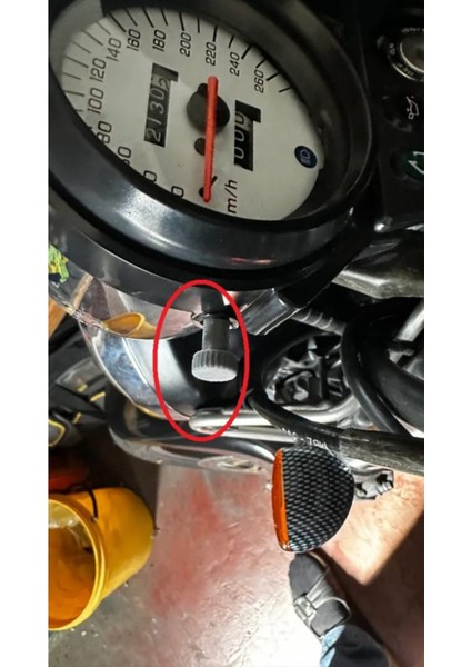 Honda CB600F Gösterge Plastiği Abs Baskı 00514