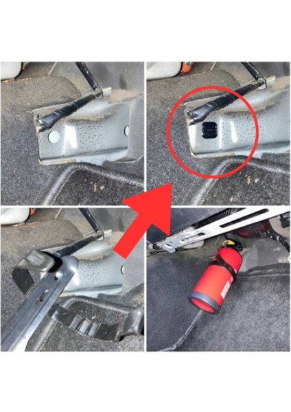 Mazda Mx-5 Koltuk Altı Yangın Söndürme Tıpası Abs Baskı 00016 Uyumlu