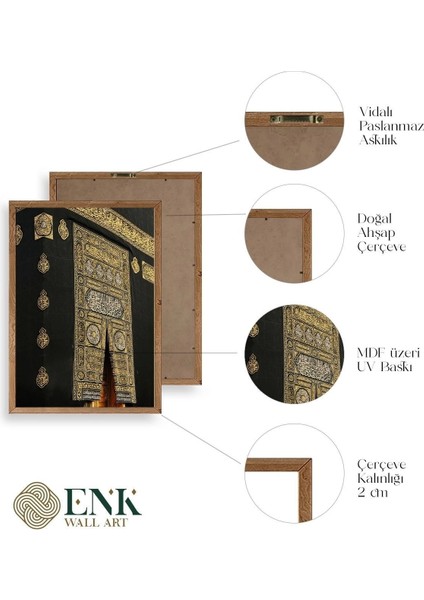 Kabe Ahşap Çerçeveli Tablo fırsatları