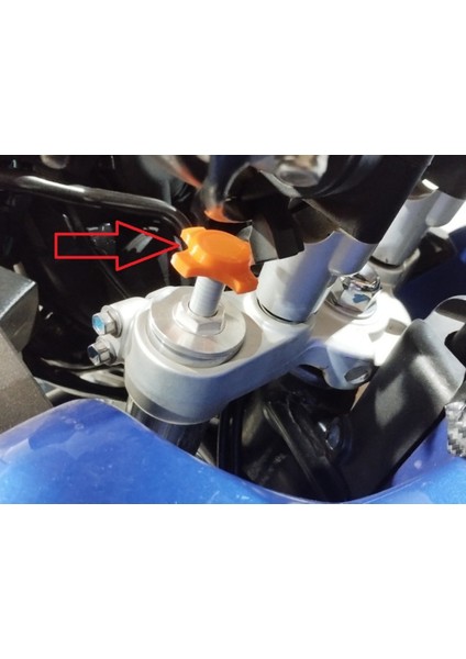 Yamaha XT660Z Ön Çatal Ayarlama Braketi Abs Baskı 01101