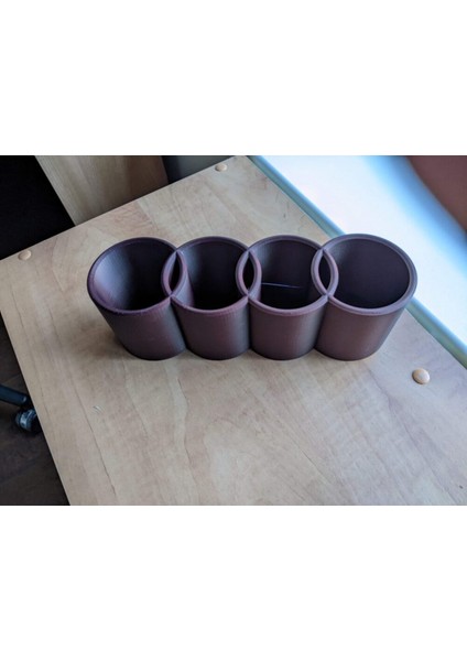 Audi Logo Desenli Kumanda Kutusu Pla Baskı 01324