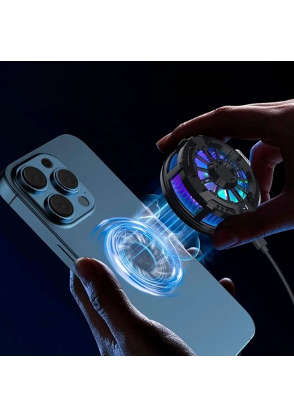 Manyetik Telefon ve Tablet Soğutucu – Güçlü Sessiz Fanlı, Hızlı Isı Dağıtıcı Cihaz So indirimleri