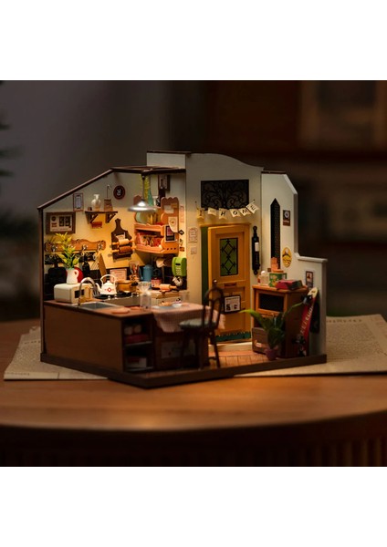 Rolife Cozy Kitchen - Kendin Yap Minyatür Maket modelleri