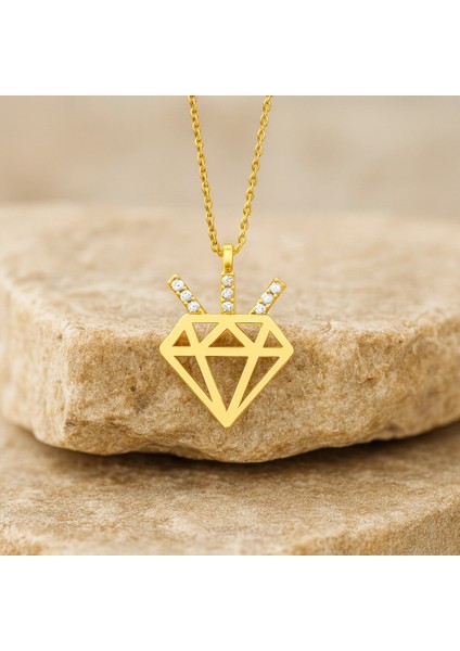 14 Ayar Altın Pırlanta Tasarım Kolye fiyatları