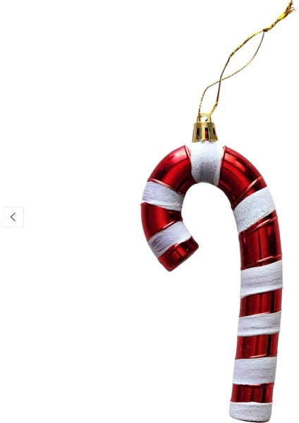 Baston Şeker Büyük Boy , Yılbaşı Ağaç Süsü 15 cm - 2 Li fırsatları