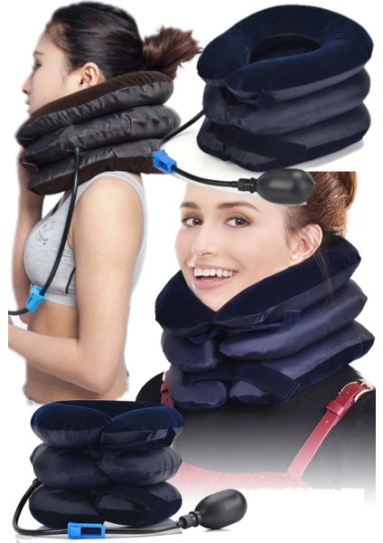 Konforlu Oturma ve Boyun Destekli Şişme Yastık, Portatif ve Ergonomik fiyatları