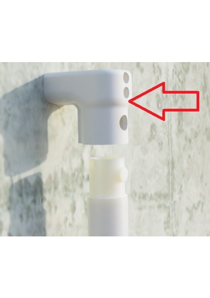 Mi G9 Fırça Tutma Braketi Abs Baskı 01069