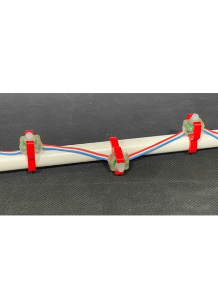 12MM Kare Piksel Için 20MM Pvc Sppc Kare Piksel Boru Klipsi