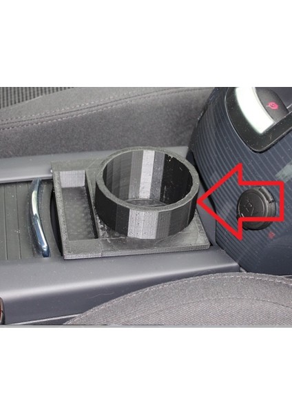 Peugeot 5008 Bardaklık Abs Baskı 00748 Uyumlu