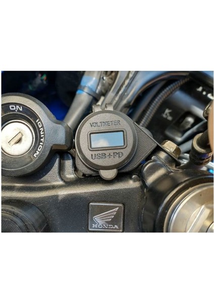 Honda VTR1000F 12V - USB Braketi Plastik Parça Abs Baskı 00087 fiyatları