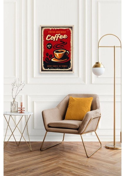 Kahve Ahşap Çerçeveli Tablo fiyatları