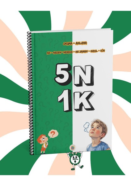 5N1K Okuma-Anlama Kitabı (Özel Eğitim/rehabilitsayon)
