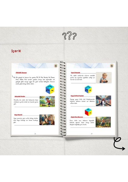 5N1K Okuma-Anlama Kitabı (Özel Eğitim/rehabilitsayon) modelleri