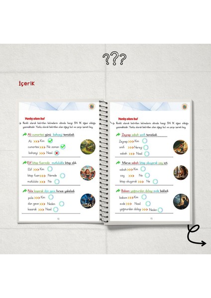 5N1K Okuma-Anlama Kitabı (Özel Eğitim/rehabilitsayon)