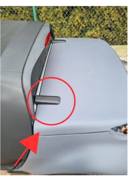 Smart Cabrio Menteşe Kapakları Abs Baskı 1 Adet 00018