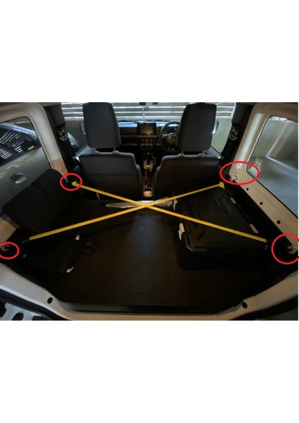 Suzuki Jimny JB74 Bagaj Kancası Abs Baskı 4 Adet 00296 modelleri