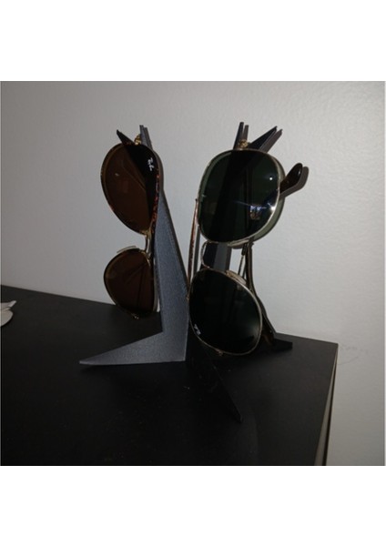 Çift Modern Gözlük Stand