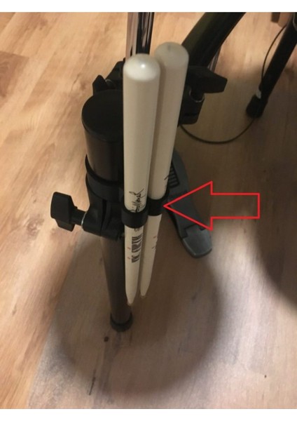 Roland V-Drums Için Baget Tutma Braketi 2 Adet Abs Baskı 01138