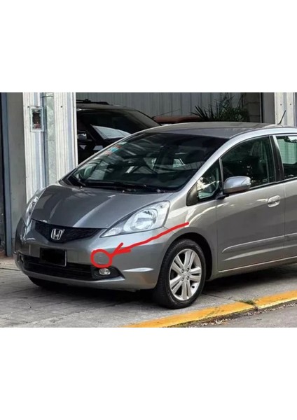 Honda Fit/jazz 2008-2014 Ön Tampon Çeki Kapağı Abs Baskı 00494