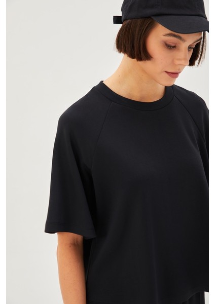 Duble Kol Bisiklet Yaka Regular Örme Tişört modelleri